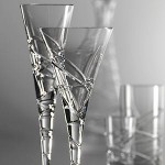 Royal Doulton 'Saturn' Wine Glasses - 1 pair