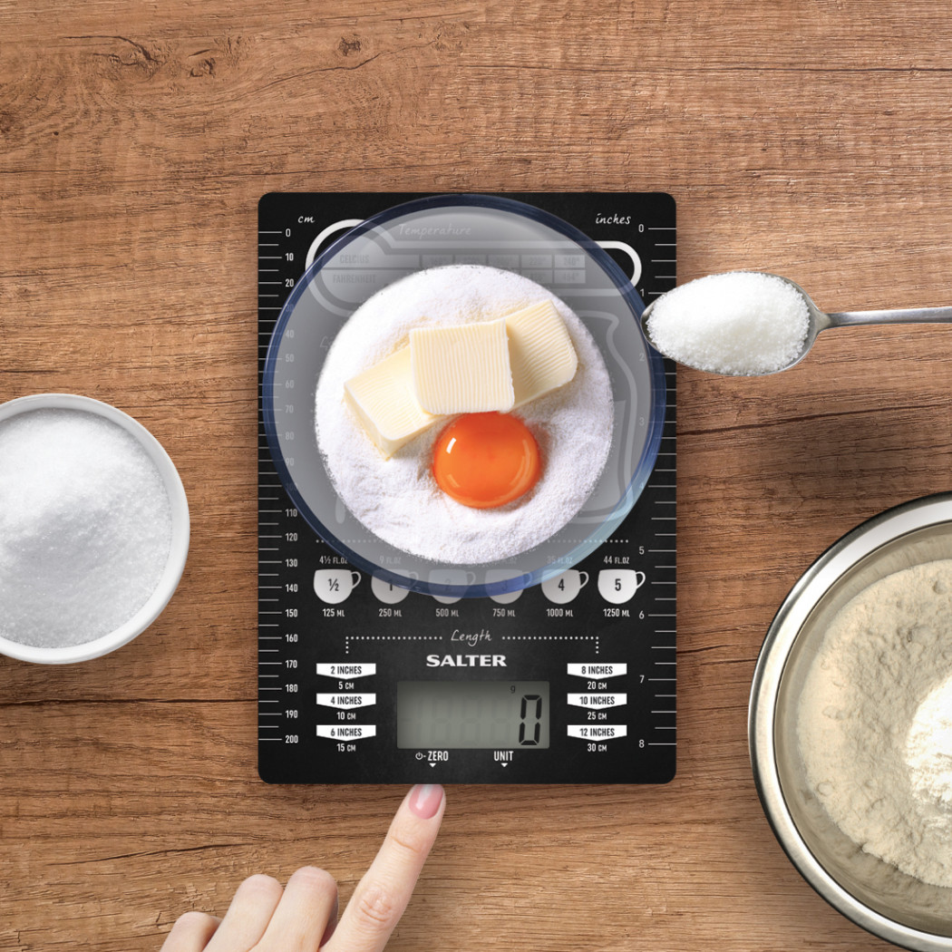 Salter Conversion Table Electronic Kitchen Scale