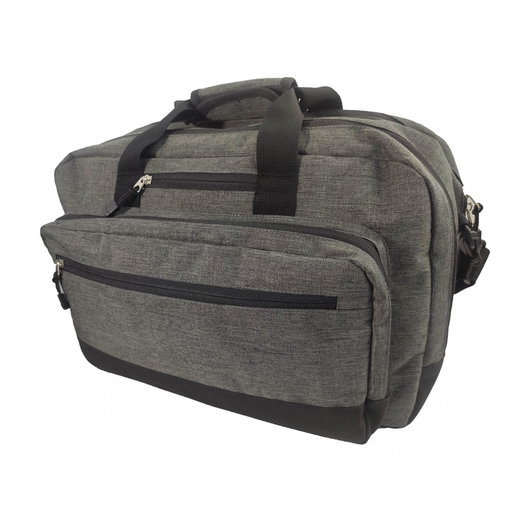 Voyager Smartpac Hybrid Satchel Backpack (Grey/Black)
