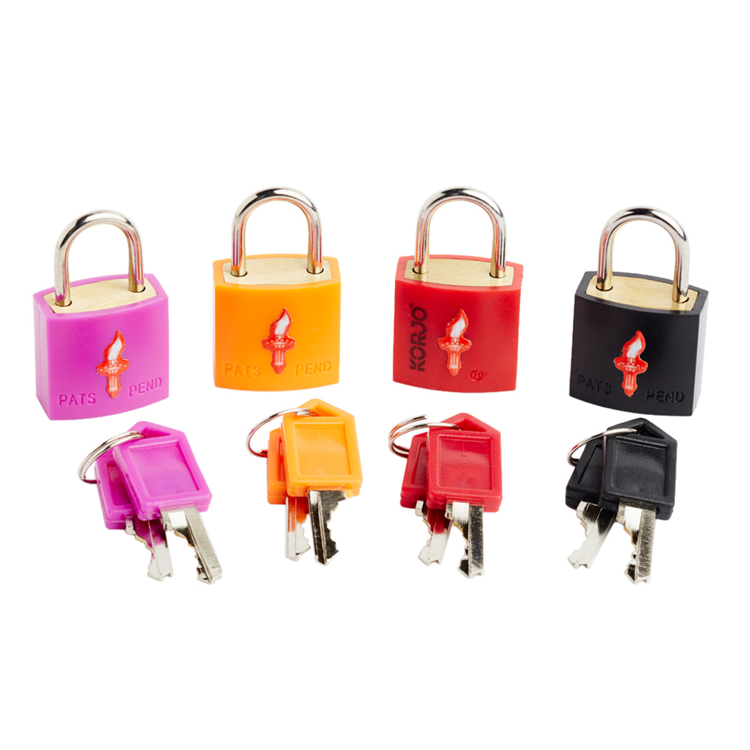 Korjo TSA Keyed Locks 4 Pack