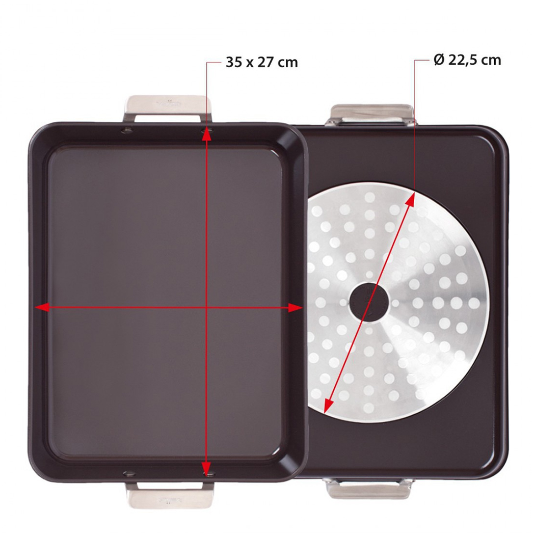 Valira Air Deep Roaster Induction (35x27cm)