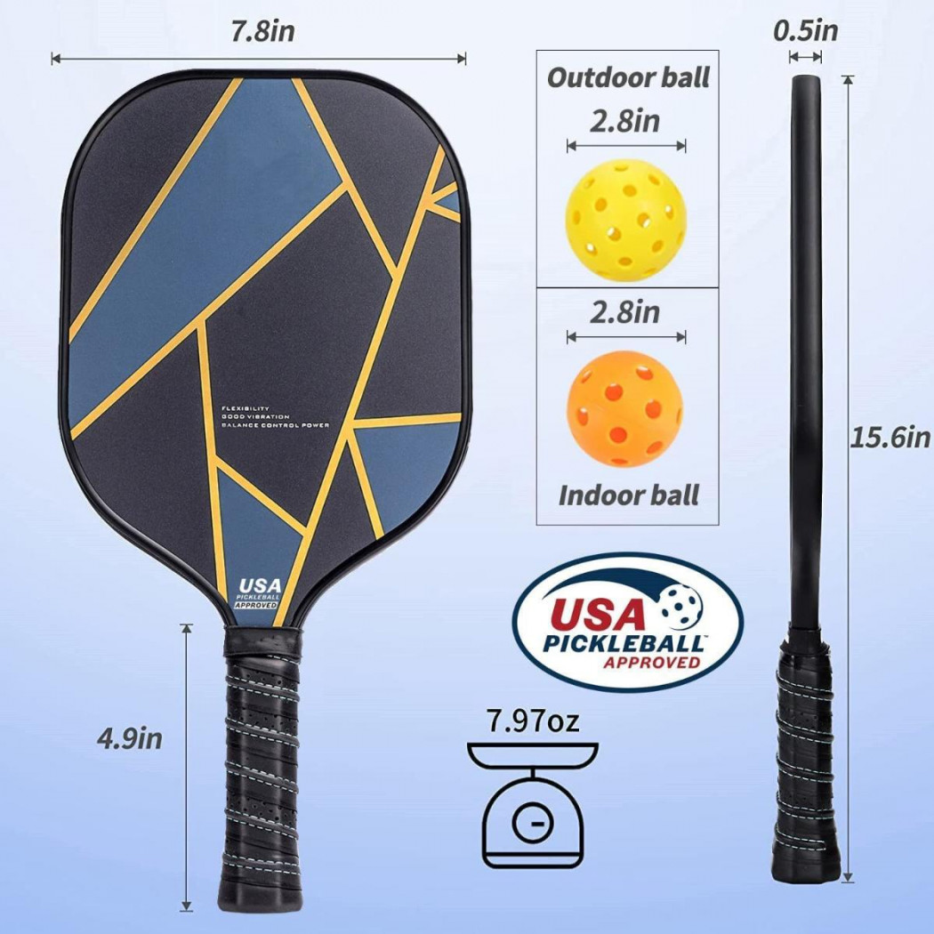 Lightning Pickleball Paddle Set