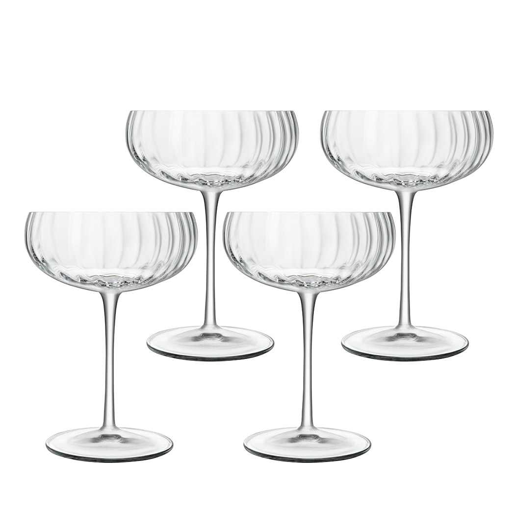Luigi Bormioli Optica Champagne 300ml (Set of 4)