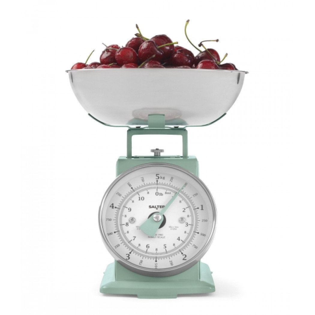 Salter Timeless Mechanical Kitchen Scale (Sage)