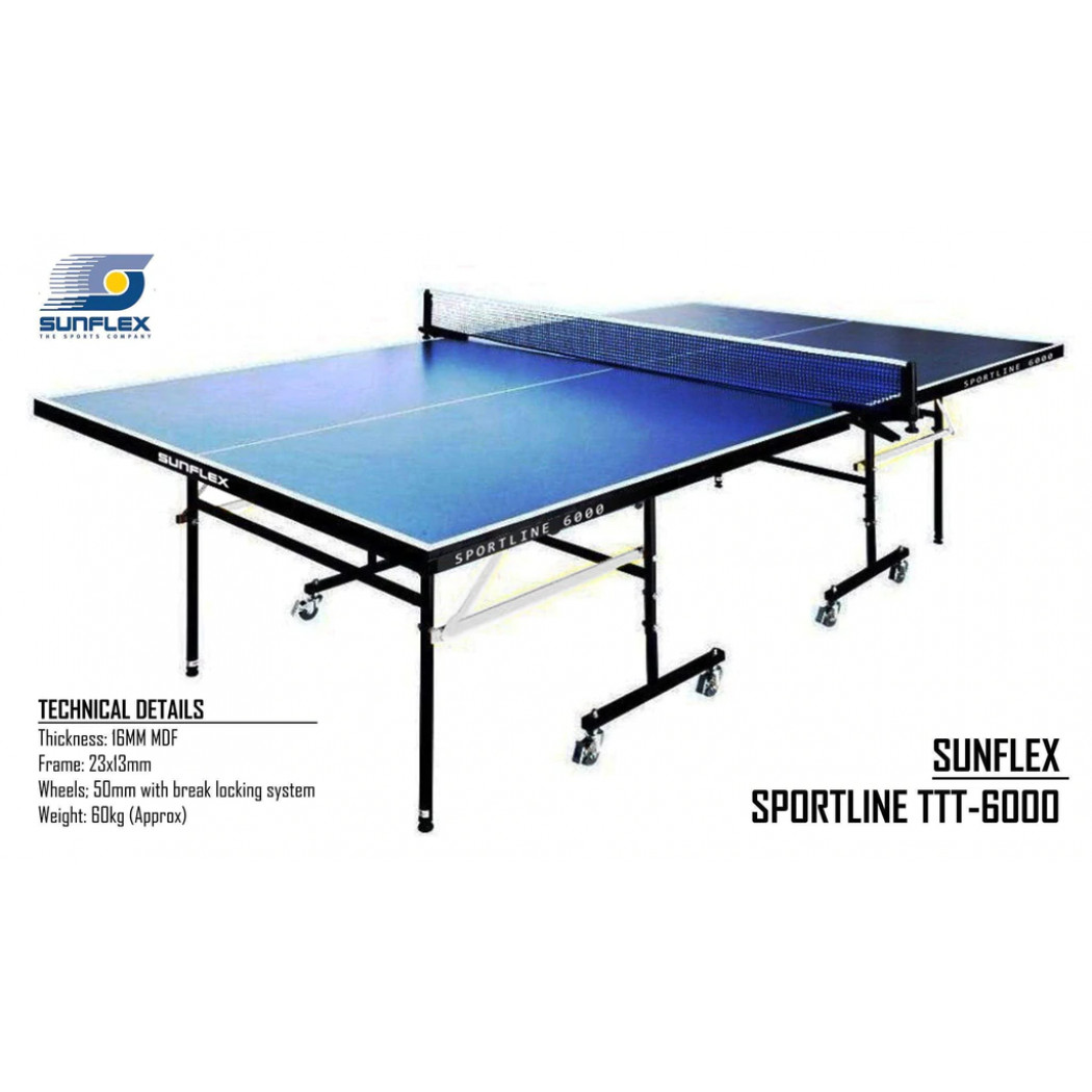 Sunflex Table Tennis Table 6000 & Set