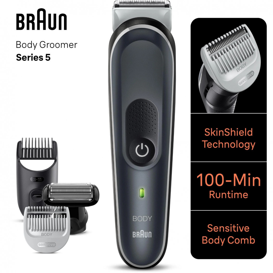 Braun Body Groomer with SkinShield