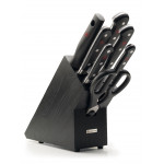 Wusthof Classic 7pc Knife Block Set (Dark)