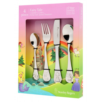 Stanley Rogers Kids Fairy Tale 4pc Cutlery Set