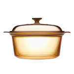 Visions Covered Stockpot 3.5L (Amber)