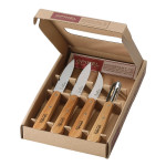 Opinel Essentials Knives Box Set (Beachwood)